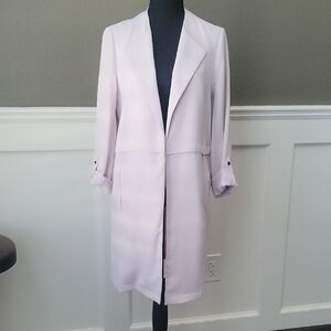 Bar III Women's Light Purple Trench Coat